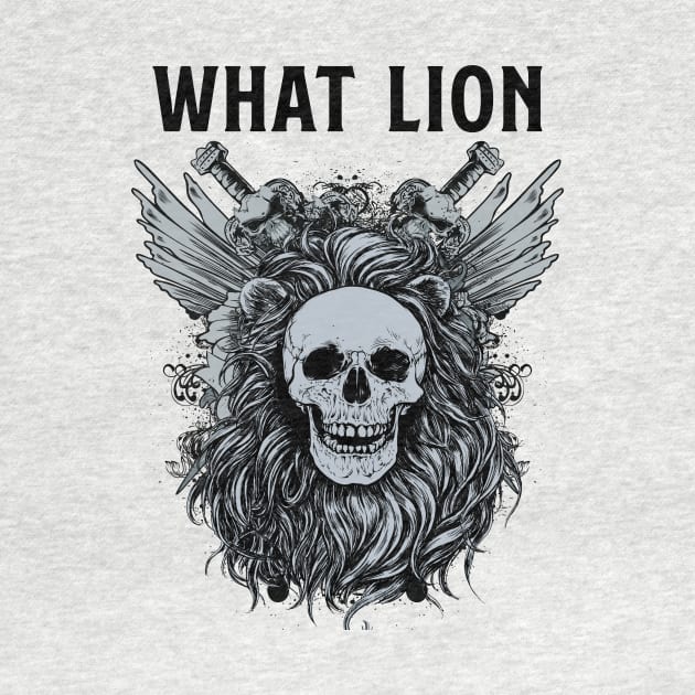 WHAT LION? by theanomalius_merch